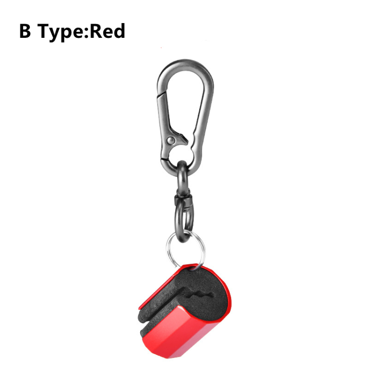 Rotation Fishing Tackle Accessories With Keychain Fishing Rod Holder 360 Degree