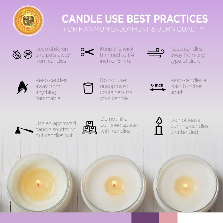 Customized 7days Church Blessing Ceremony Rainbow Spiritual Candle
