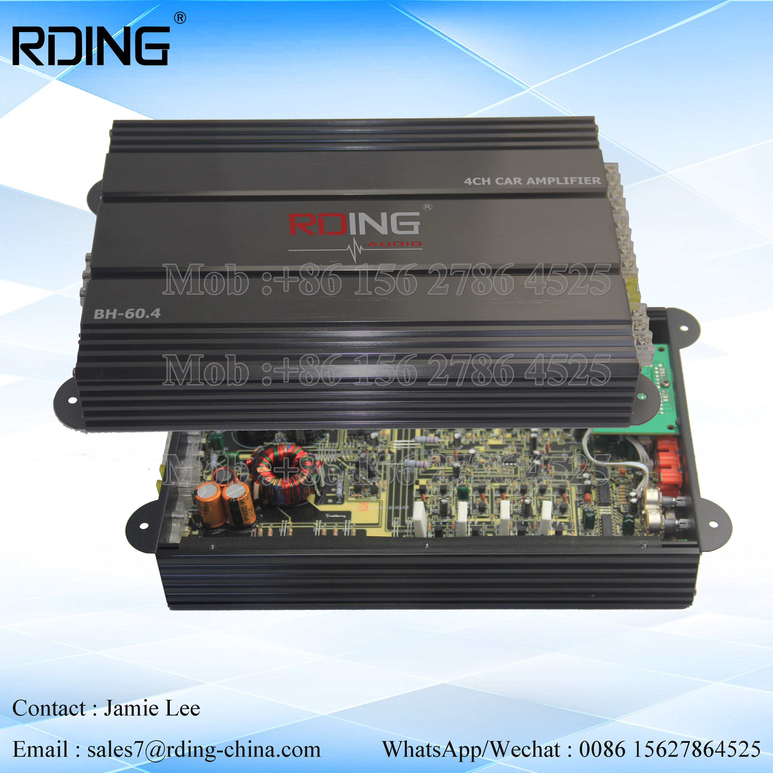 Buy Wholesale China Factory Price 4ch Car Amplifier 60w And 80w Car