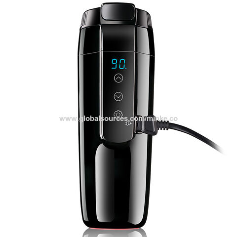 Heated Travel Mug, 12V 15oz In-Car Heated Mug Stainless Steel Cup Vacuum  Insulated Smart Temperature Control Travel Mugs for Heating Water, Coffee