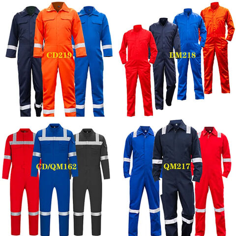 Wholesale Hi-Vis Men's Cotton Coverall Overall Workwear Clothes