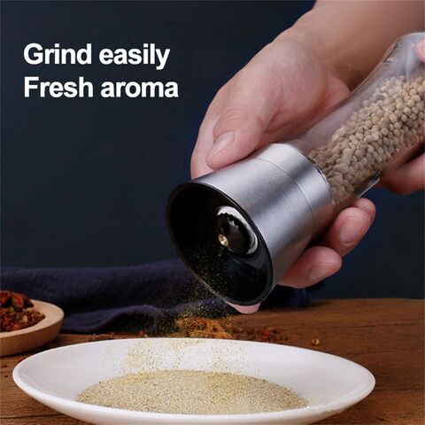 Salt Pepper Grinder Electric Spice Flour Mill Grinder Adjustable