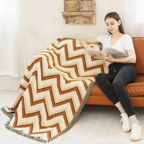 アウトドア寝具 ABCD FLEURS tassel sofa blanket ABCD FLEURS tassel sofa blanket