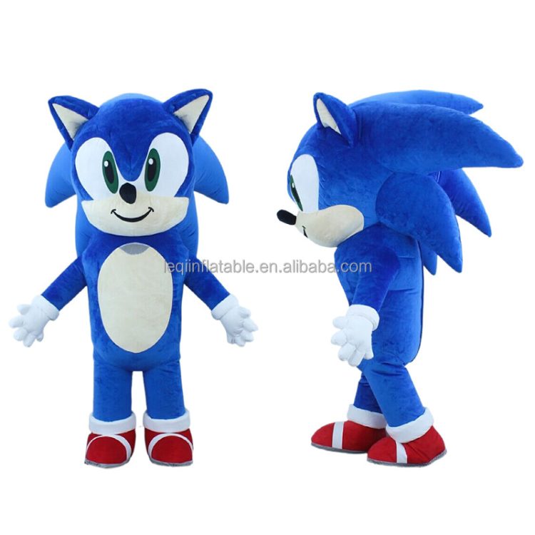 Childrens Sonic the Hedgehog Mascot Costume Sonic the hedgehog costume,  Sonic the hedgehog, Mascot costumes, fantasia do sonic barata 
