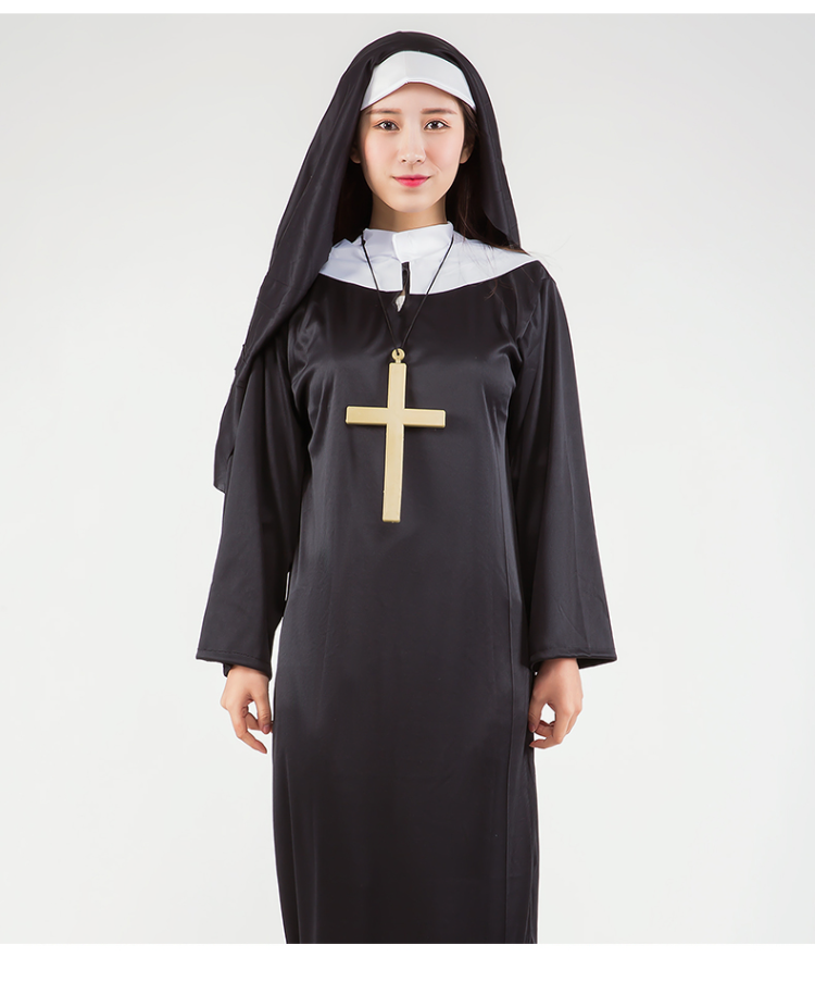 Buy China Wholesale Halloween Missionary Priest Robe Party Adult