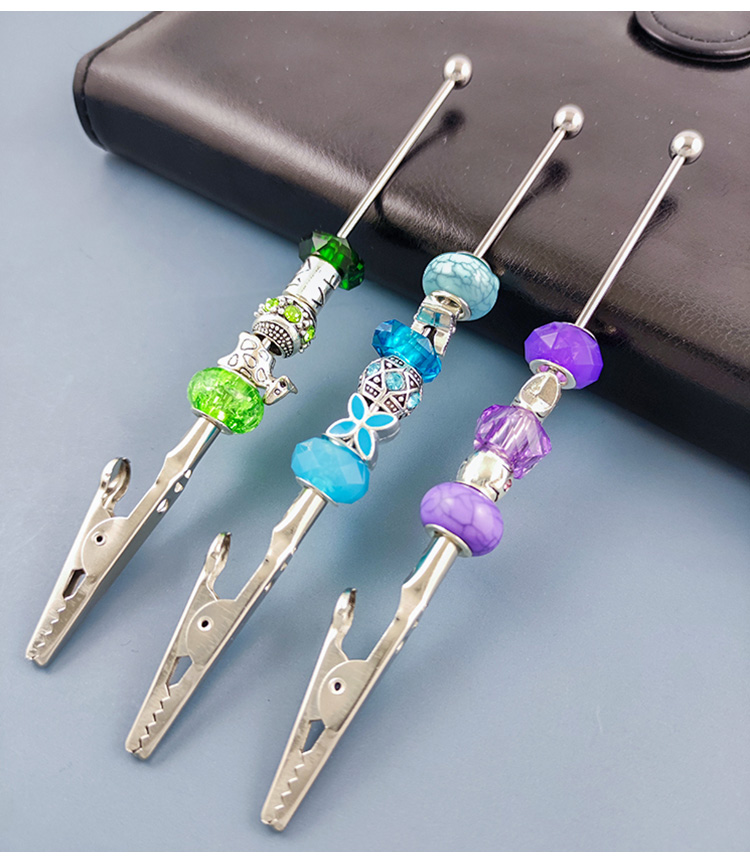 Handmade Diy Metal Wire Alligator Clips Long-tailed Clamp Photo Clip Holder  Add A Bead Beadable Roach Clips For Photo Memo, Beadable Roach Clip,  Beadable Alligator Clip, Clips - Buy China Wholesale Beadable