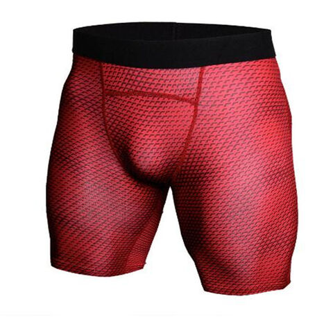 Men Tights Skinny Leggins Shorts Sports Bodybuilding Shorts