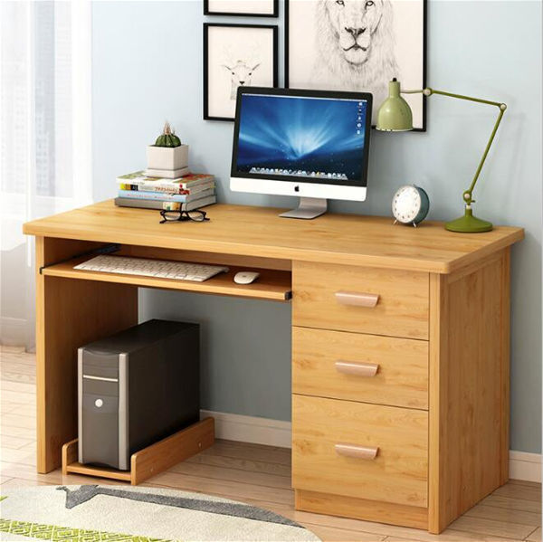 Buy Wholesale China Modern Simple Solid Wood Desk, Household Single ...