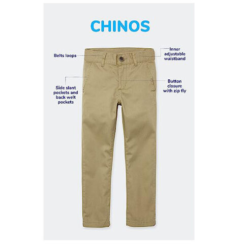 Khaki Pants for School Uniforms Kids Stretch Twill Skinny Leg Pant with  Pockets for Kids and Teens School Uniforms Pants - China School Uniform and  Primary School Uniform Factory price