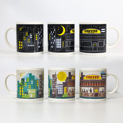 Taza mágica para sublimación que cambia de color al por mayor, directamente de fábrica a precios económicos