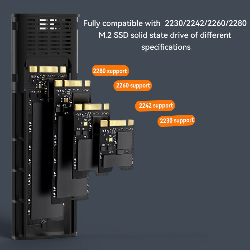 Buy Wholesale China 10g Tool Free Enclosure For M.2 Nvme And M.2 Sata M ...