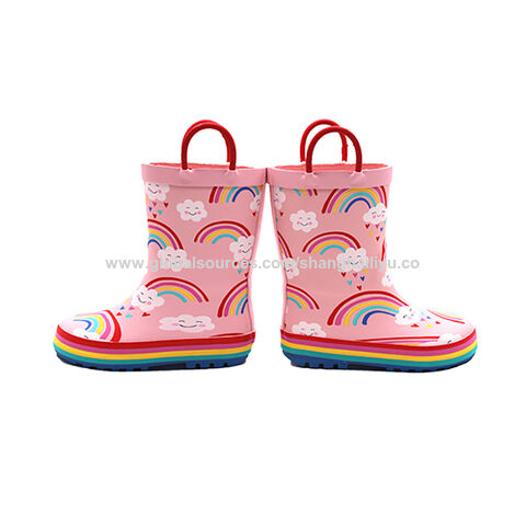Compre Niños 3d Dibujos Animados Coche Botas De Goma Moda Impermeable  Zapatos Niños Botas Wellington y Bota de China