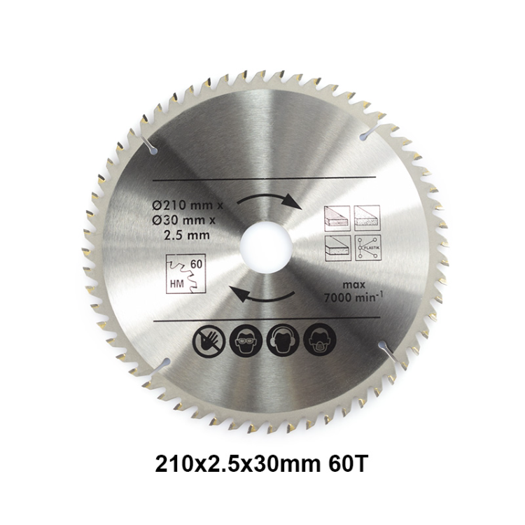 thumbnail image 2 of Makita 7‑1/4" 24T Carbide‑Tipped Circular Saw Blade General Construction Cutting Saw Blade For Sale 2 of 13