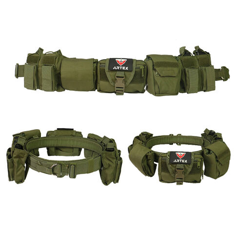 Ceinture tactique Molle, équipement militaire de combat de guerre, ceinture  en Nylon réglable, ceinture de l