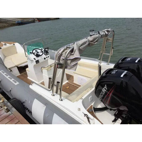 Ce Rhib 25ft Rib 760 Hypalon Rigid Inflatable Boat Cabin China Rib Boat -  Buy China Wholesale Rib Boat $8750