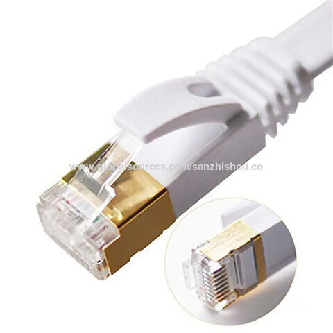 Buy Wholesale China 1m Wholesale High Quality Sstp 32awg Cat7 Ethernet Cable  For Data Commuinication & Cat7 Ethernet Cable at USD 0.66