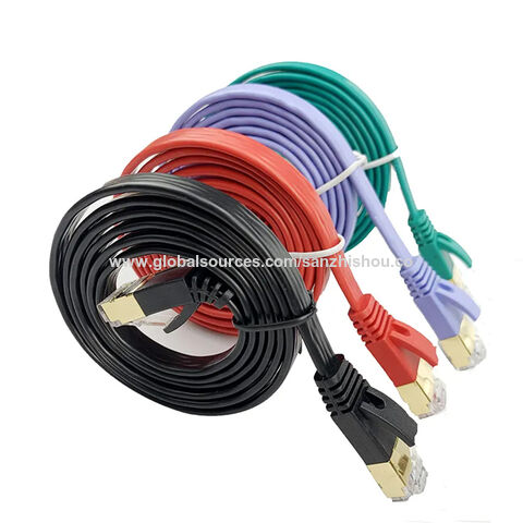 Buy Wholesale China Highest Speed Cable Black Cat 7 Shielded Ethernet Patch  Cable With Snagless Rj45 Connector & Cat 7 Shielded Patch Cable at USD 0.66