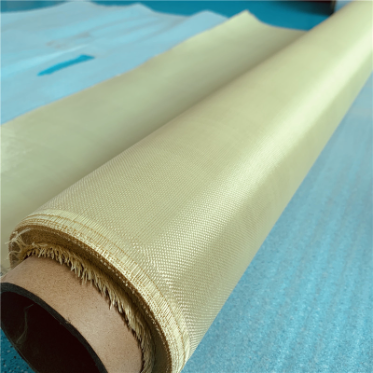plain weave cut resistant 1000D Kevlar fabric high strength 200g Aramid  cloth price