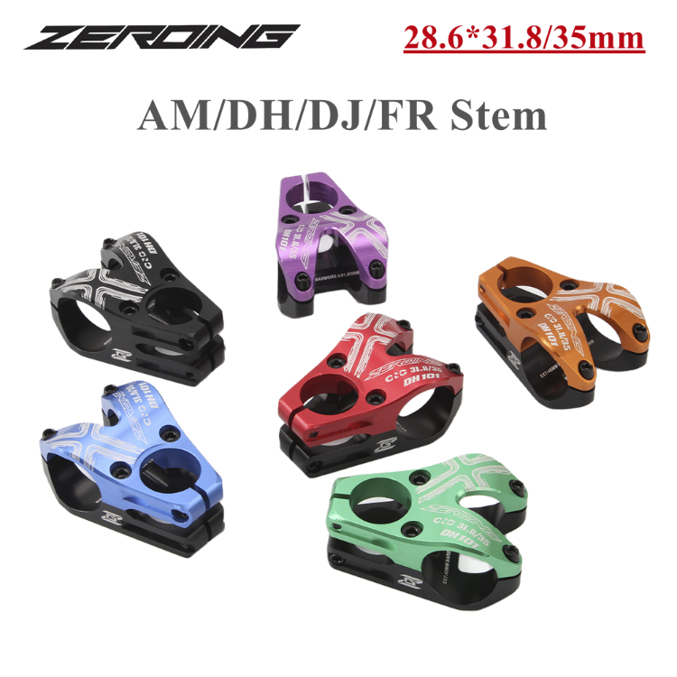 Buy Wholesale China Zeroing Bicycle Stem Mtb Bike Short Stem Colorful ...