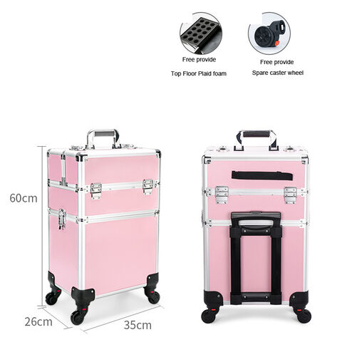 Buy Wholesale China Hot Sale Artist Aluminum Make Up Trolley Makeup Case  Lights Salon Kit Multi-layer Tattoo Nail Art Tool Case Storage & Aluminum  Beauty Case at USD 35