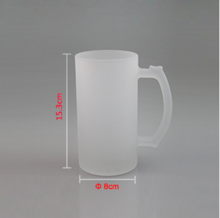 Wholesale 16oz Heat Transfer Glass Printable Water Bottle Sublimation