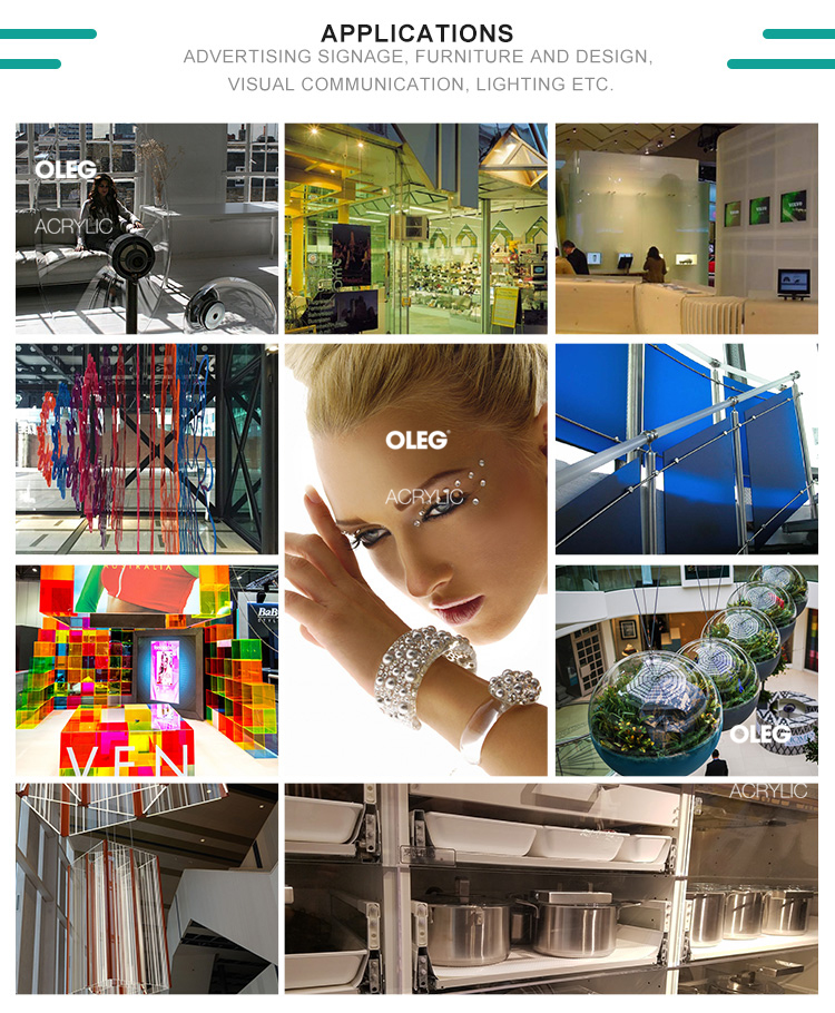 Buy Wholesale China Oleg 3mm Cast Acrylic Sheets Supplier Plastic