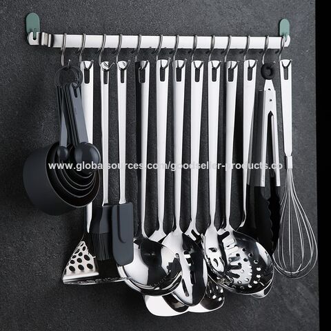 DOWAN Soporte para utensilios de cocina, soporte para utensilios de cocina,  utensilios de cocina para encimera, utensilios de cocina hechos a mano