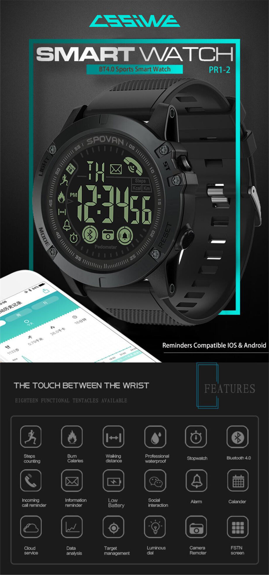 51 Android Smartwatch For Men Images, Stock Photos, 3D objects, & Vectors |  Shutterstock