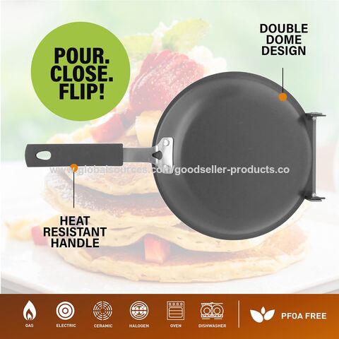 Non-stick Flip Pan Double Sided Pancake Maker Omelette Pan Frying Pans  Kitchen 