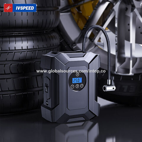 Compresseur d'air portatif sans fil à gonfleur de pneu camion portatif  Pompe à air - Chine Gonfleur de pneu de voiture numérique