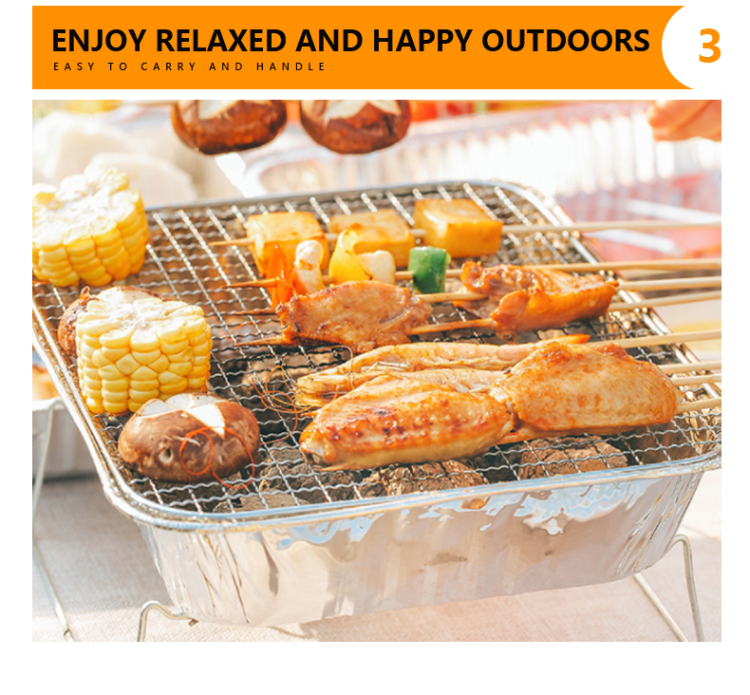 Buy Wholesale China "less Smoke Oven Disposable Barbecue Outdoor Easy