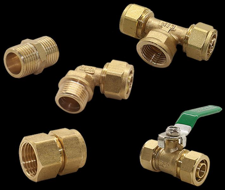 Buy Wholesale China Brass 90 Elbow 1/2"3/4" Tjoints