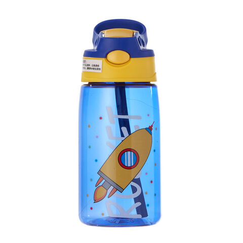 Buy Wholesale China Kids Cleanable Water Bottle With Silicone Straw And  Spill-proof Lid, Dishwasher Safe, 14oz 2-pack, Blueberry & Monsters & Water  Bottle at USD 1.52