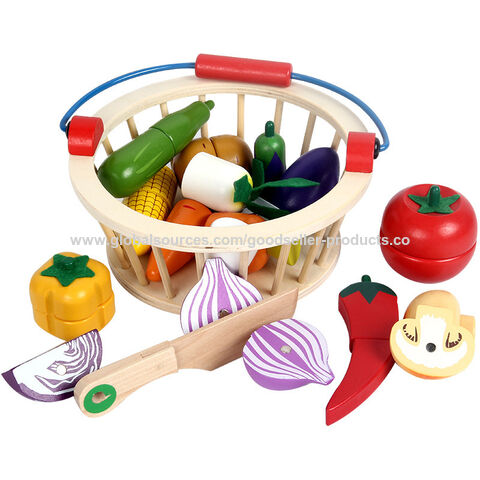 Faire semblant de jouer en plastique jouet alimentaire coupe légumes-fruits  pour enfants, couleur et style