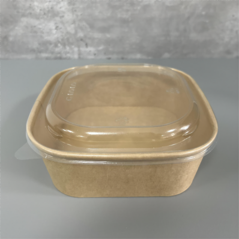 Buy Wholesale China Microwave Heating Lunch Box Spot Disposable Lunch Box  Kraft Paper Rectangular Bowl Takeout Lunch Box Disposable Bowls & Salad Bowl  at USD 0.02