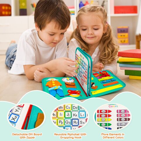  Learning Educational Toys and Gift for 2 3 4 5 6 Years Old Boys  & Girls - See & Spell Matching Letter Game for Preschool Kids Learning  Resources - STEM Educational