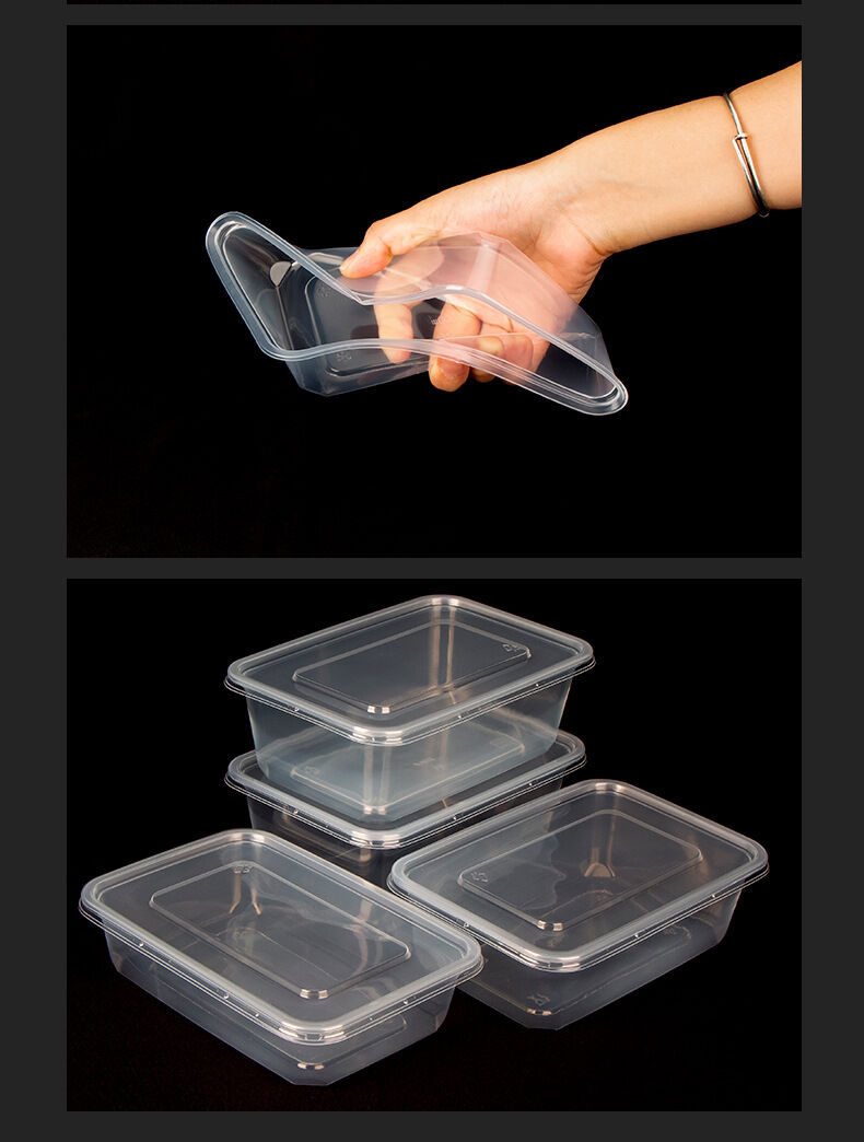 Buy Wholesale China Custom Restaurant High Quality Disposable Fast Food  Takeaway Box Microwavable Clear Food Containers Packaging Boxes & Food  Container at USD 42