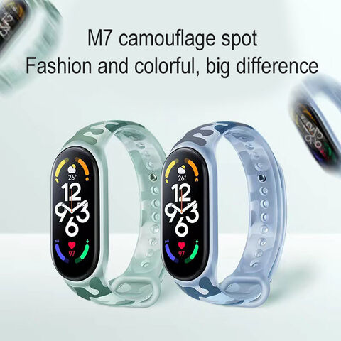 Set 3 correas Multicolor para Xiaomi Mi Band 7 - Correa smartwatch