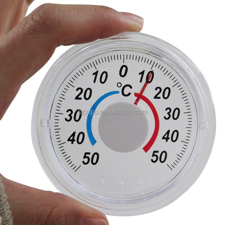 Outdoor Window Thermometer, Stick On Window Thermometer