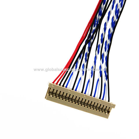 Lvds Cable 30 Pin, 1-ch 8-bit, For Lg Type Panel (left Supply)
