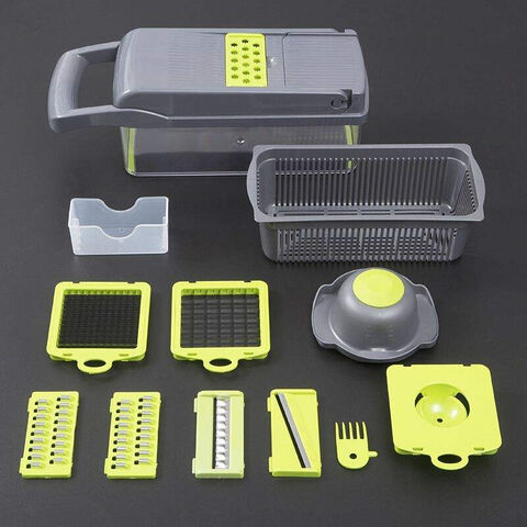 Buy Wholesale China Kitchen Accessories 12 In 1 Multifunctional Food Dicer Mandoline  Vegetable Slicer Vegetable Cutter & Multifunctional Vegetable Cutter at USD  3.99