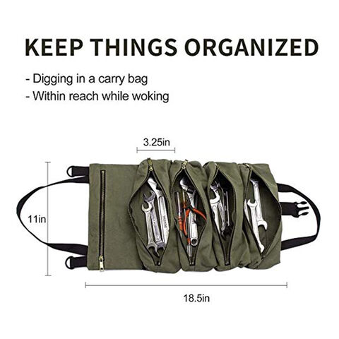 Super Roll Tool Bags Multi-purpose Tools Roll Up Bag Wrench Pouch