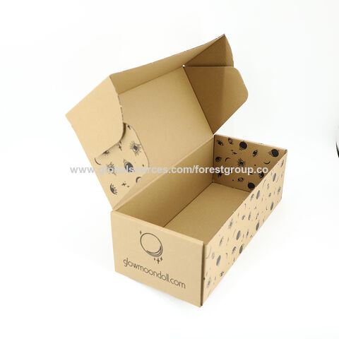 Papier carton kraft bon marché de gros Mailer Case Vêtements Vêtements  imprimé personnalisé Emballage d'expédition des boîtes de papier - Chine  Boîte d'emballage, boîte d'expédition