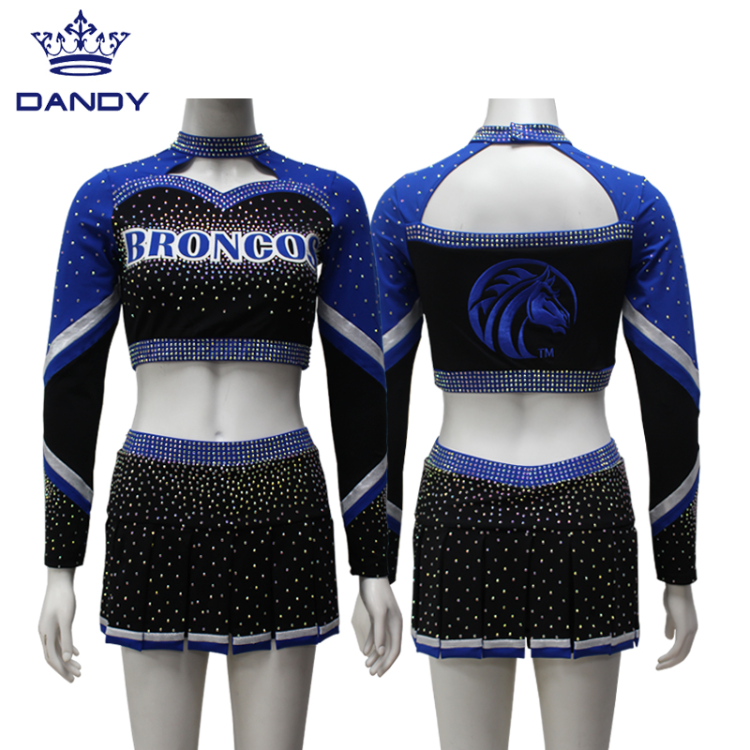 Buy Wholesale China 2022 Newest Design Oem Custom Girls Sexy Ab Rhinestones Cheerleader Costume 1973