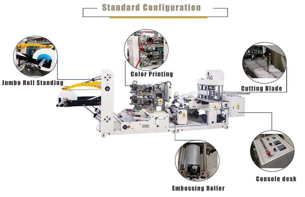 Factory Sell Automatic Tissue Paper Napkin Manufacturing Machine Making ...