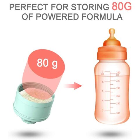 Plastic Large Capacity Milk Powder storage Container Dustproof and