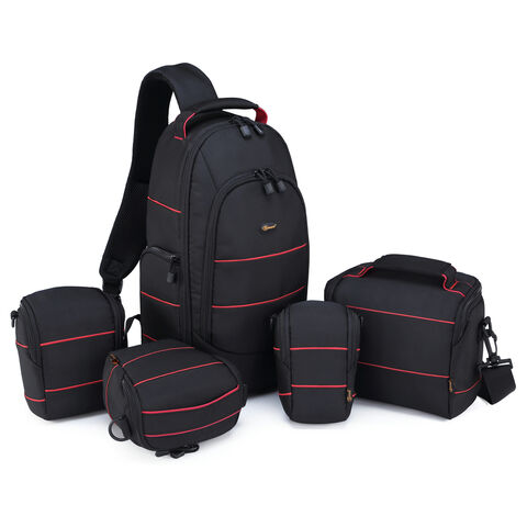 CADeN Mochila para cámara DSLR/SLR sin espejo, impermeable, funda de cámara  compatible con Sony Canon Nikon cámara y accesorios de trípode de lente