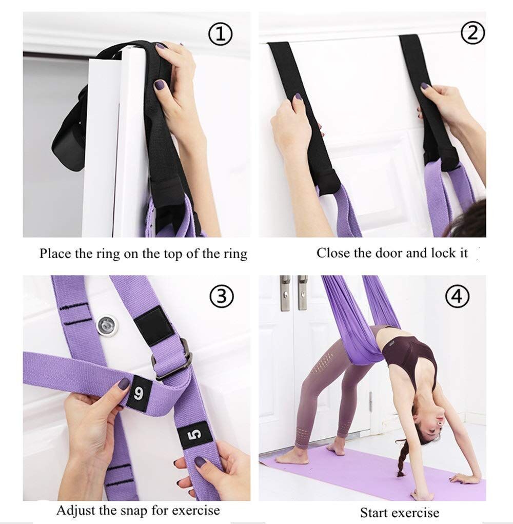 Leggings Door Pull Rope Fitness Resistance Bands Leg Fivela