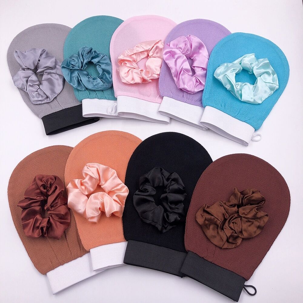 Wholesale Gloves Mitten Remove Dead Skin Bath Body Scrub Mitt, Deep ...