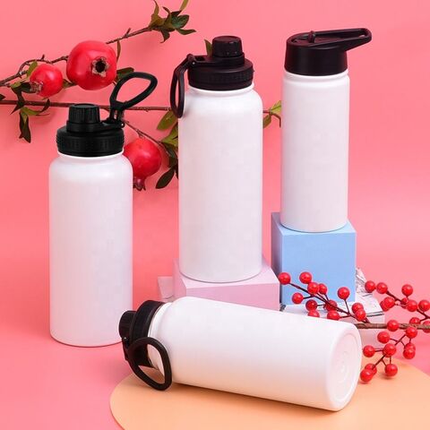 800ml/1500ml stainless steel vacuum flask large capacity outdoor sports water  bottle 24-hour insulation portable